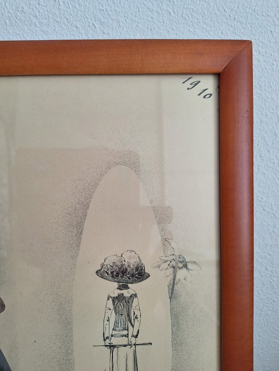 Image 1 of Winter- en lentemode 1909-1910 Art Nouveau