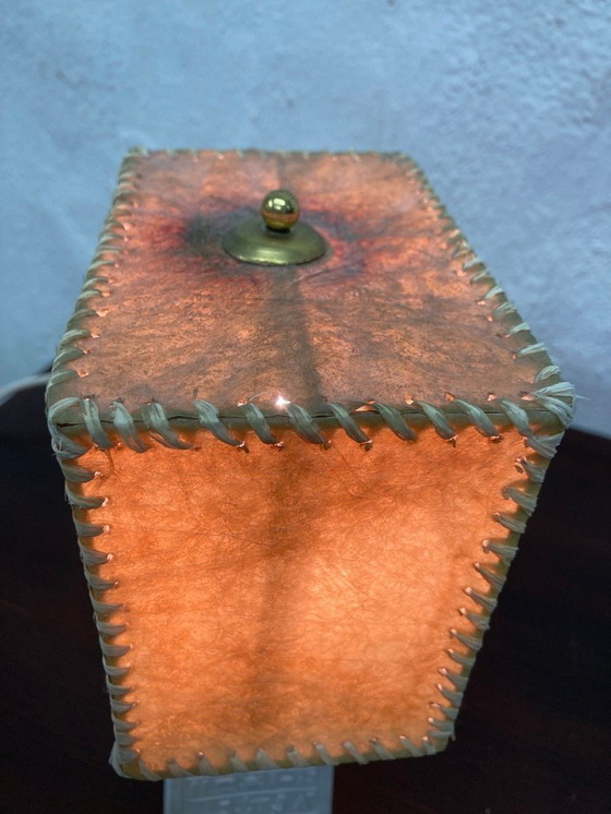 Image 1 of Kleine Mid Century Tischlampe von Hutschenreuther Design Hans Achtziger