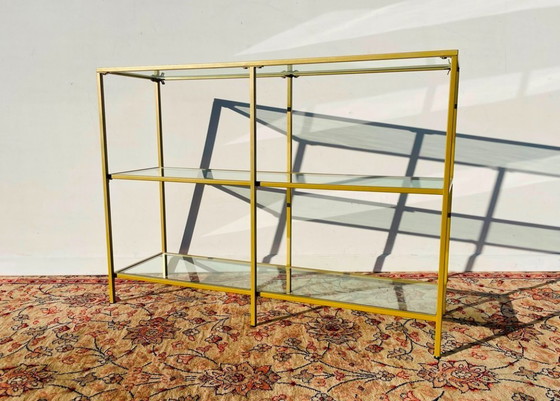Image 1 of Contemporary gold-colored rack
