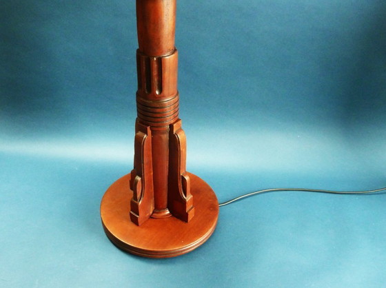 Image 1 of Lámpara de mesa Art Deco Haagse School “P.e.l. Izeren años 20“