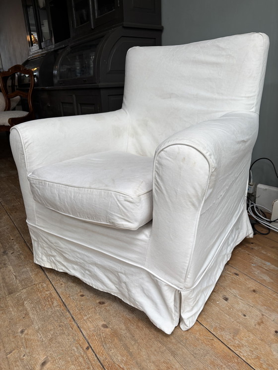 Image 1 of IKEA EKTORP Fauteuil – Comfortabel en Met Afneembare Hoes