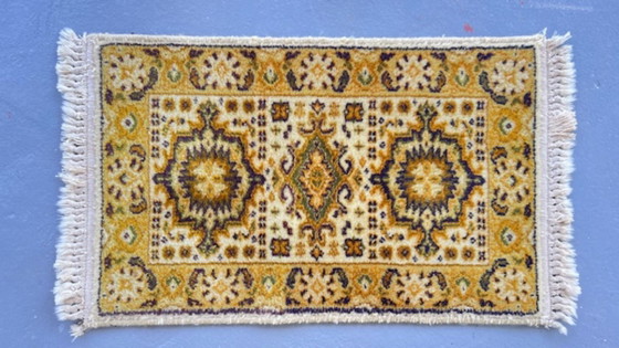 Image 1 of TAPIS Sarouk VINTAGE Moutarde