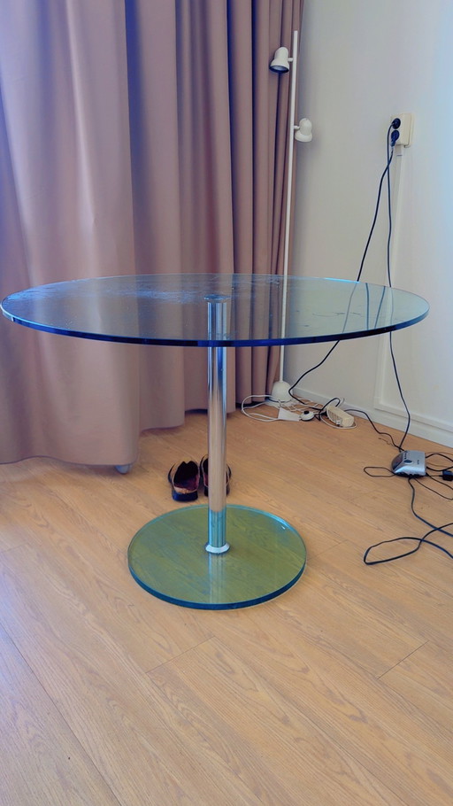 glazen eettafel