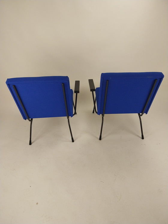 Image 1 of 1 x set di 2 poltrone Gispen 1407 di W.Rietveld anni '50