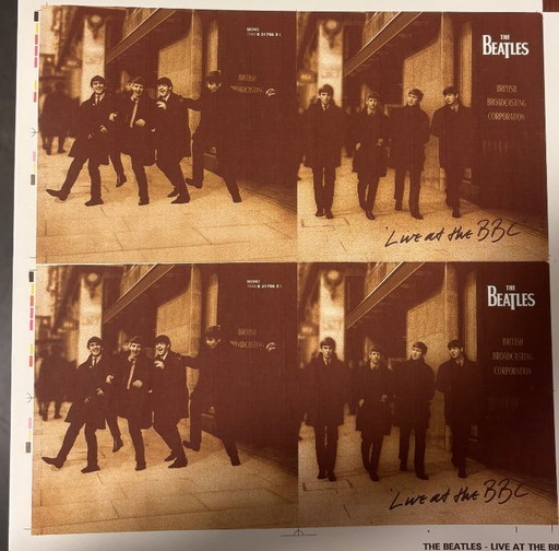 Seltene Druckausgabe – The Beatles – Live bei der BBC