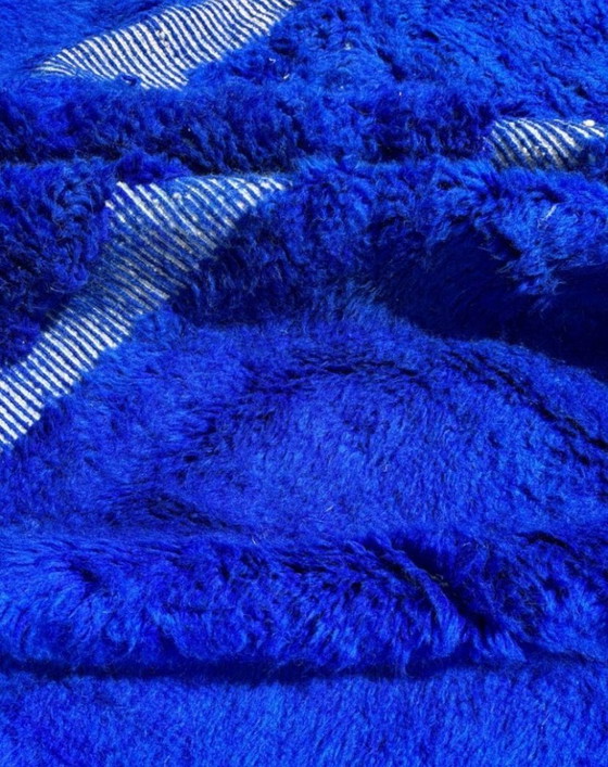 Magnifico Tappeto blu in lana 200/300 – Tappeti (photo 2 of 6)