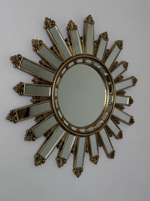 Gouden Vintage Zonnespiegel