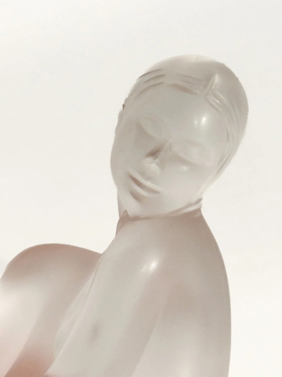 Statuetta in cristallo Lalique 'Petite Vue Venus' anni '90 – Sculture (photo 8 of 10)