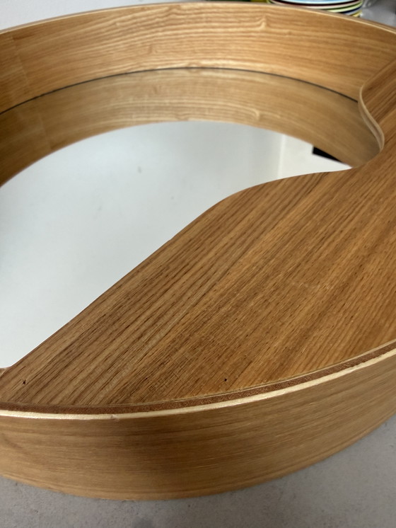 Image 1 of Espejo de pared redondo Zuiver ’40 – espejo de pared con compartimento de almacenamiento