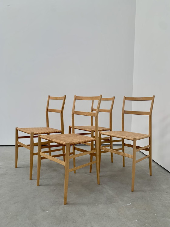 Image 1 of 4 X Gio Ponti Super Leggera Stoelen Cassina