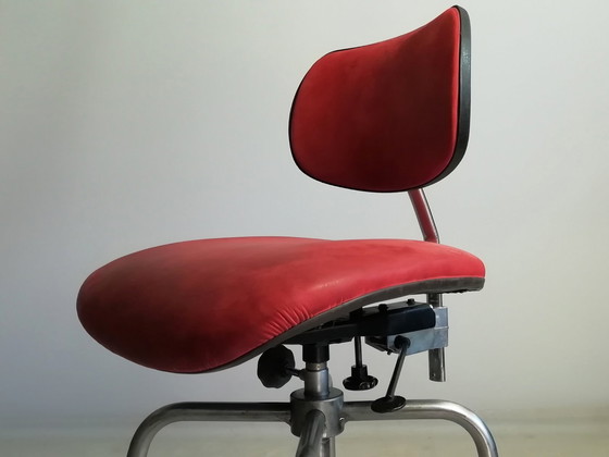 Image 1 of Egon Eiermann Orchestra-Bass-Chair Wilde & Spieth Architect's Chair XL Leather