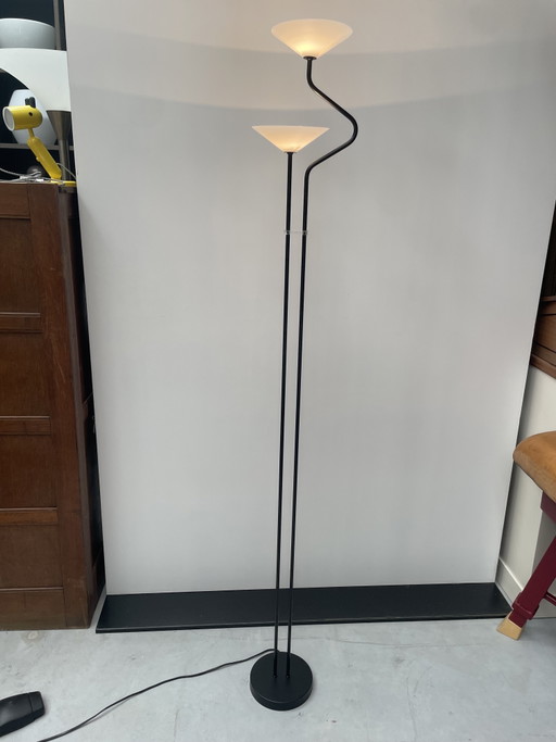 Postmoderne Plichten, Italië Jaren 80 – vloerlampen, Glass, Metal (photo 2 of 8)