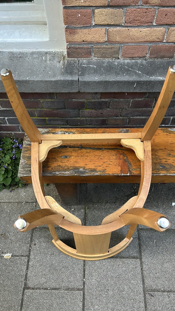 Image 1 of 6 chaises de salle à manger classiques de style Biedermeier