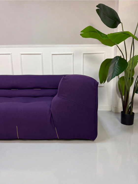 Image 1 of B&B Italia Tufty Too Designer Sofa Lila Stoff