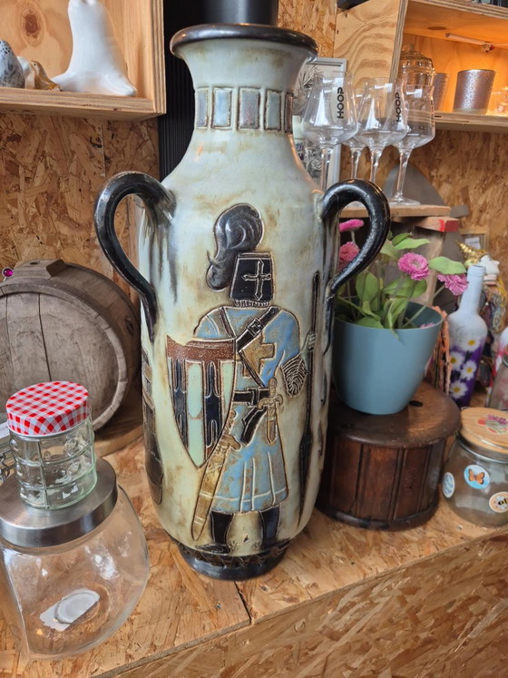 Guérin Vase – Mod. V60 K5 – Knight & Castle – Roger Guérin, Ceramic (photo 3 of 6)