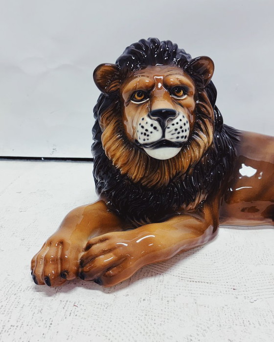 Leeuw Beeld Keramiek – Ceramiche Boxer, Decoratieve objecten (photo 3 of 9)
