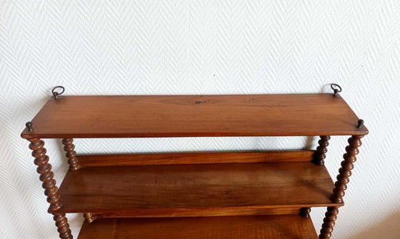 Image 1 of Napoleon III Gedraaide Kolom Wandplank