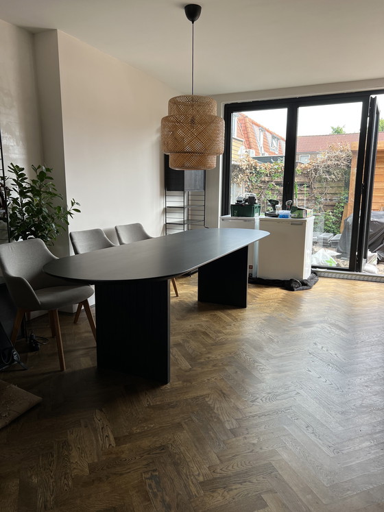 Image 1 of Solid oak dining table