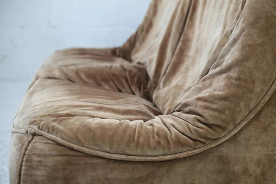 Image 1 of Sofá de Bernard Govin, Atelier Dunlopillo, Francia, hacia 1970