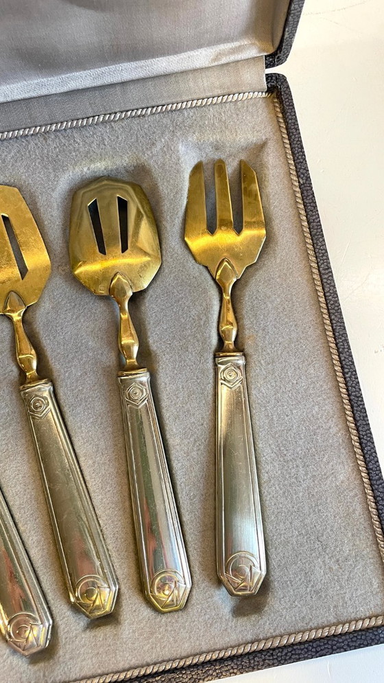 Image 1 of Service à DESSERT Art Déco