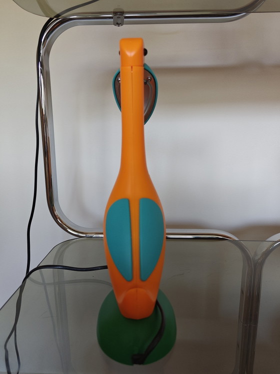 Vintage Flamingo/Penguin Lamp '80 – Table lamps, Plastic (photo 2 of 6)