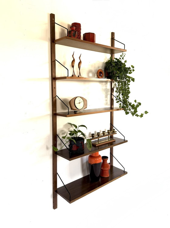Image 1 of Vintage rosewood wall system, Poul Cadovius ‘60