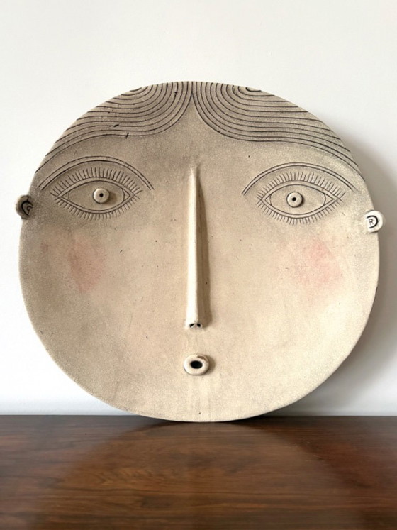 Grande piatto originale di Guy Routledge - Arte Ceramica – Sculture (photo 8 of 11)