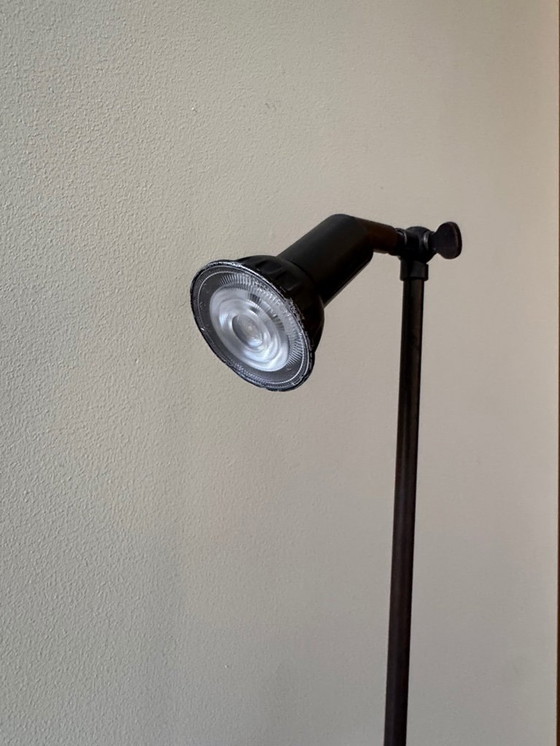 Image 1 of Davidts Lighting, reading lamp, dark brown metal