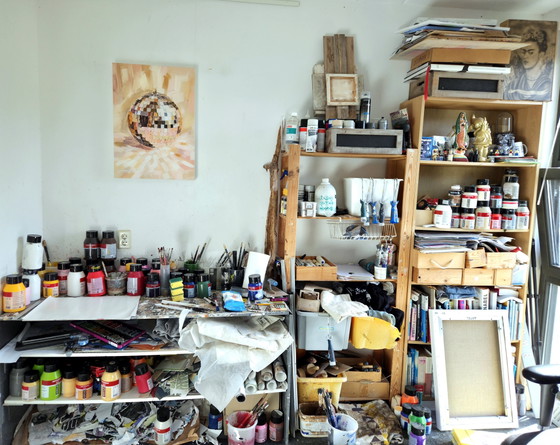 Rectangular Disco Ball – Paintings & Drawings, Canvas (photo 4 of 6)