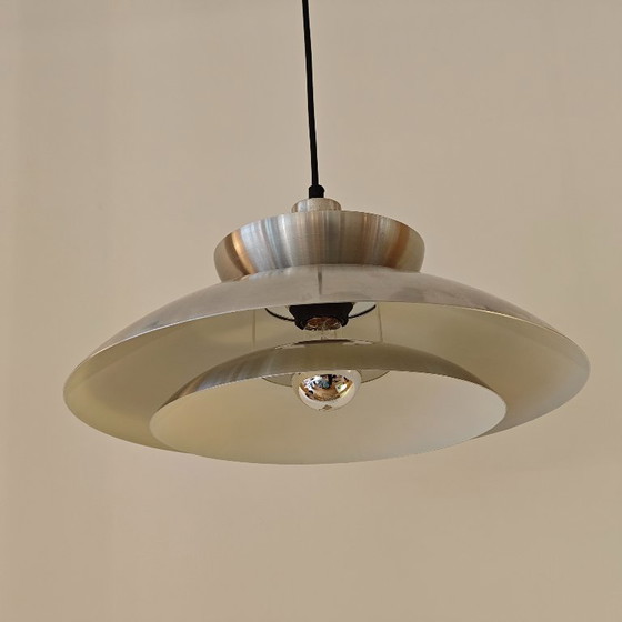 Image 1 of Vintage Danish bowl pendant lamp