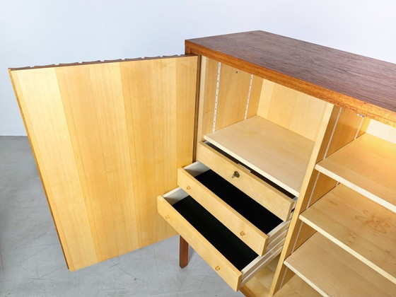 Image 1 of Credenza originale XXL Leo Bub Midcentury in teak 1970