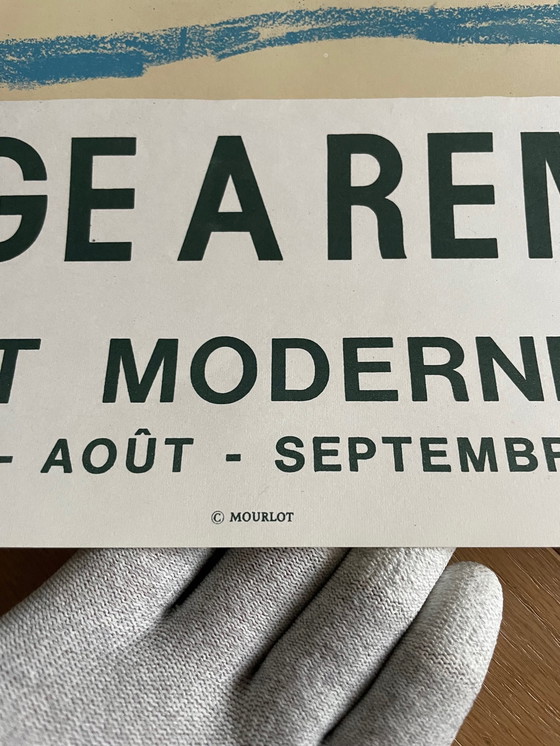 Image 1 of Pablo Picasso (1881-1973), Hommage a René Char, Musee d'Art Moderne de Ceret, Mourlot, Parigi, di Henri Deschamps