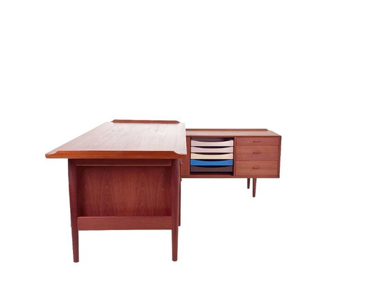 Scrivania Direzionale Arne Vodder Modello 209 – Sibast, 1970 – Scrivanie, Wood, Vintage (photo 3 of 14)