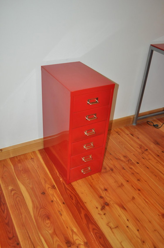 Industrial Metal Chest of Drawers, 1980s – Industrieel (photo 5 of 9)