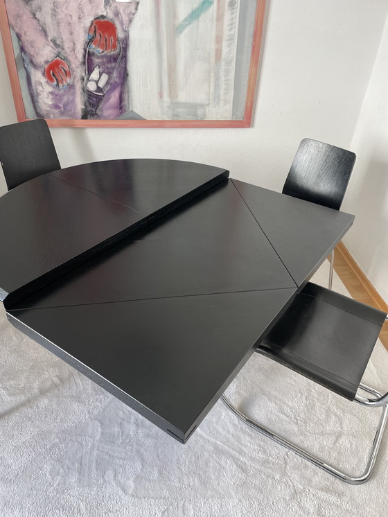 Image 1 of Quadrondo table Erwin Nagel black