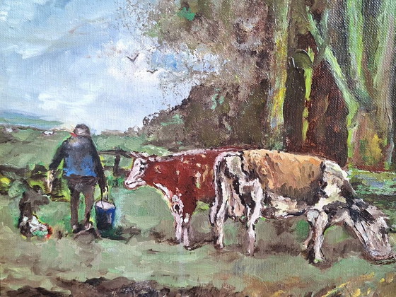 Pasture – Paintings & Drawings, Canvas (photo 3 of 5)