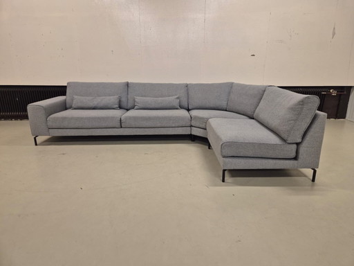 Pronto Wonen - Corner Sofa - Grey - Fabric - Trapeze - Design