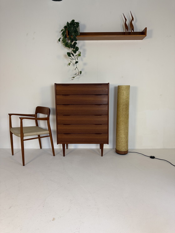 Image 1 of Lampadaire cylindrique vintage des années 60