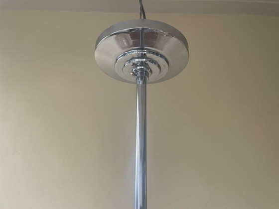 Image 1 of Lámpara colgante Lámpara de techo Lámpara Loros art decó 1940 Francés