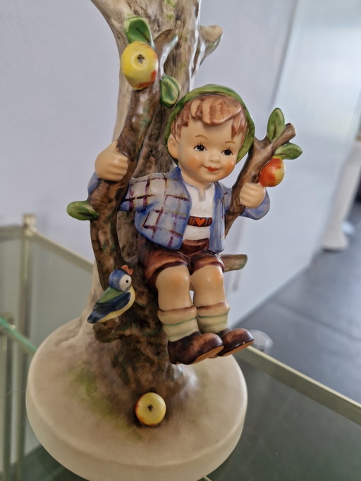 Goebel Hummel Lamp Apple Tree Boy – tafellampen, Ceramic, Porcelain