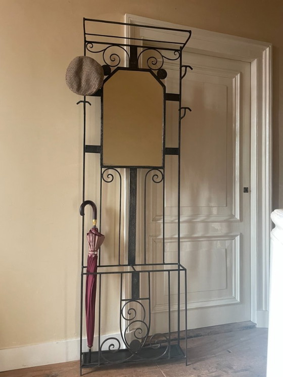 Image 1 of Wandkapstok Kapstok art deco 1930 Frans