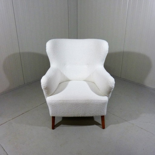 Fauteuil lounge Boucle, Suède, années 1950