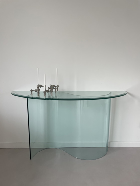 Image 1 of Tavolino laterale in vetro