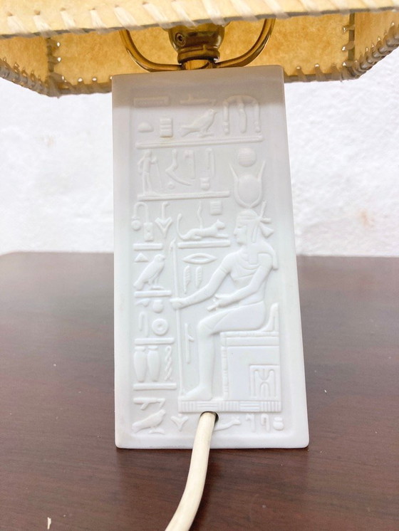 Image 1 of Kleine Mid Century Tischlampe von Hutschenreuther Design Hans Achtziger