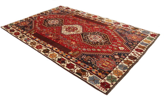 Image 1 of Perserteppich Klassische Schönheit - Shiraz/Normaden Teppich - Handgeknüpft 290 x 188 cm Nr. 455667