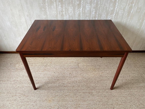 Rosewood dining room table '60s/'70s