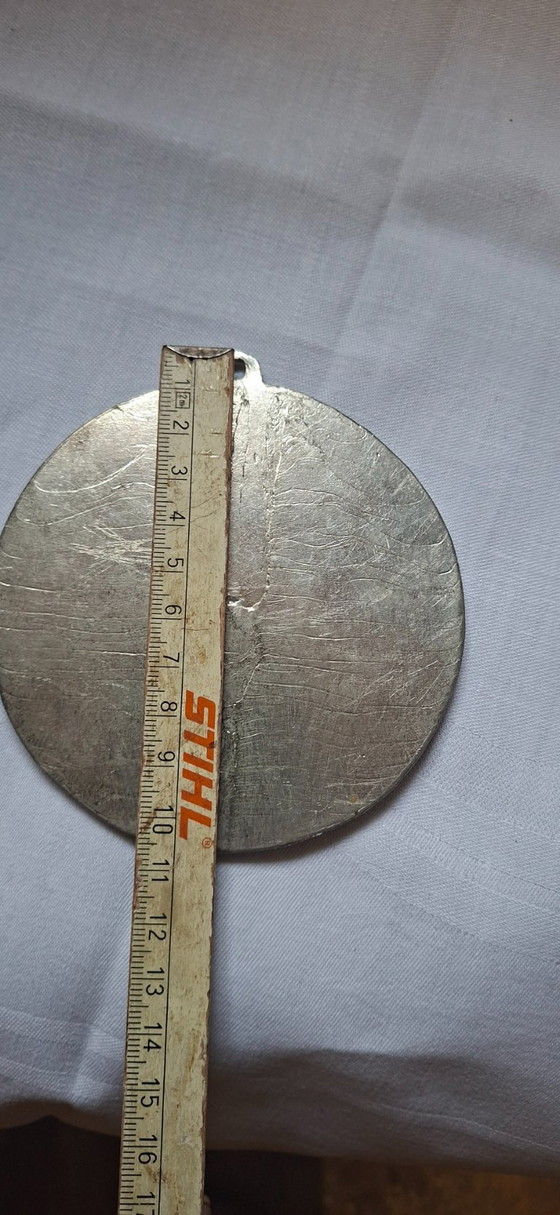 Zinn Medaillon 3D Enten Motiv – Wanddekoration, Metal (photo 3 of 5)