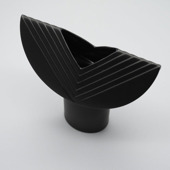 Image 1 of Rosenthal Studio Line Bisque Porzellan Vase Duo Ambrosio Pozzi TOTEM Minimalist