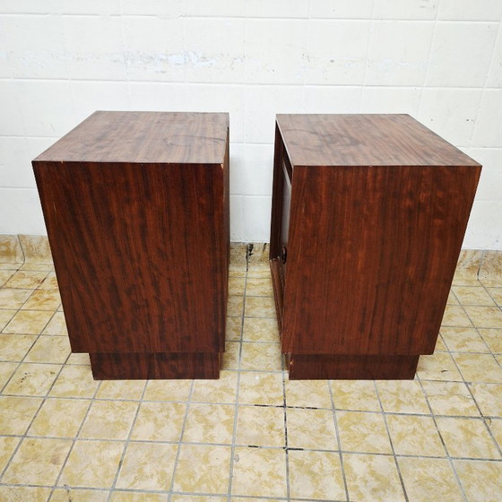 Image 1 of 2 x Jaren 50 / Jaren 60 Nachtkastjes