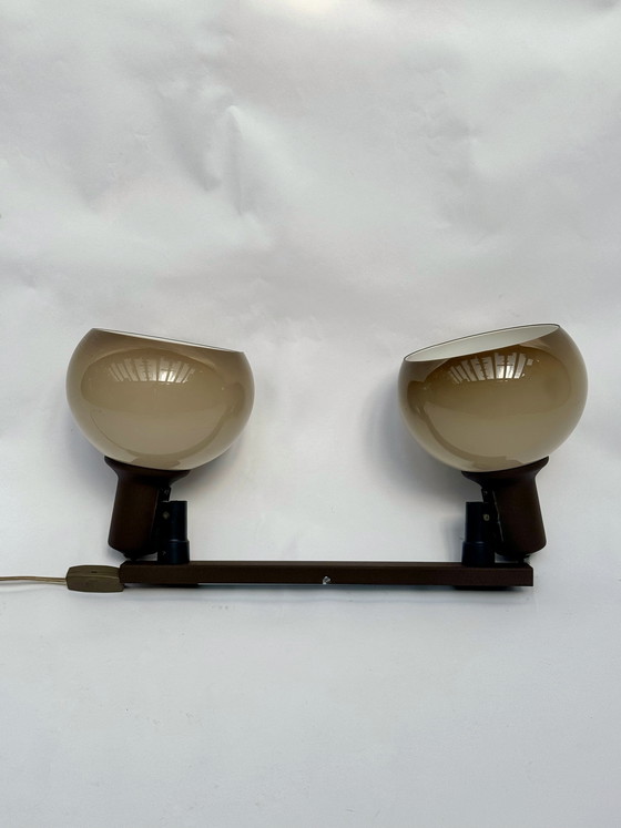 Image 1 of Lampada da parete Herda Mushroom Double Spot Space Age